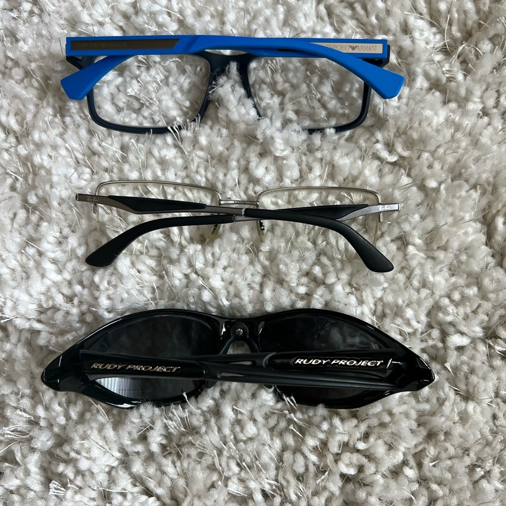 Rudy Project/Ray-ban/Armani prescription sunglass/glasses lot - Picture 3 of 14